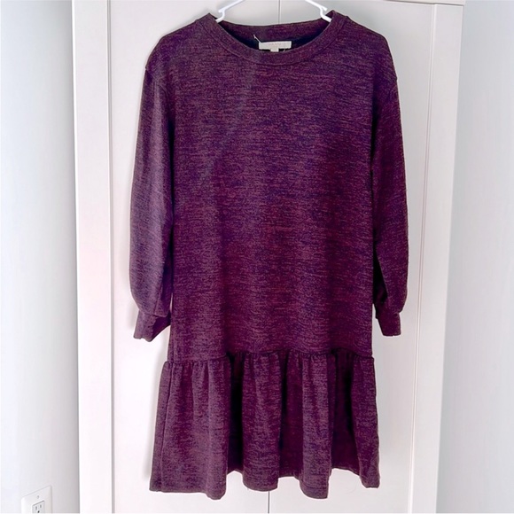 Hanni Plum Dress Long Sleeve Sweater - Picture 1 of 1